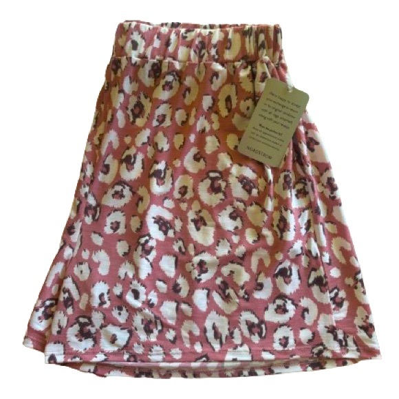 NWT Nordstrom West Kei High Rise Pink Animal Shorts Size M - Picture 2 of 5